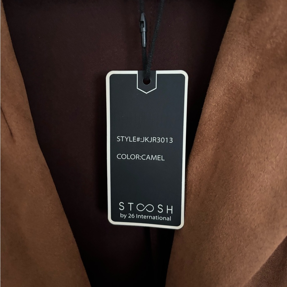 Stoosh Chestnut Double-Breasted Blazer - Picture 4 of 4